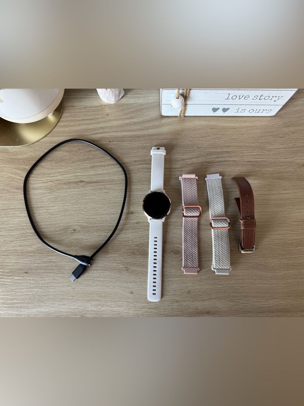 Garmin Venu 3S 41mm in Ivory l